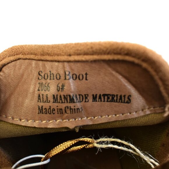 NWT SEVEN7 Vegan Suede Soho Ankle Booties Size 6 - Picture 4 of 12